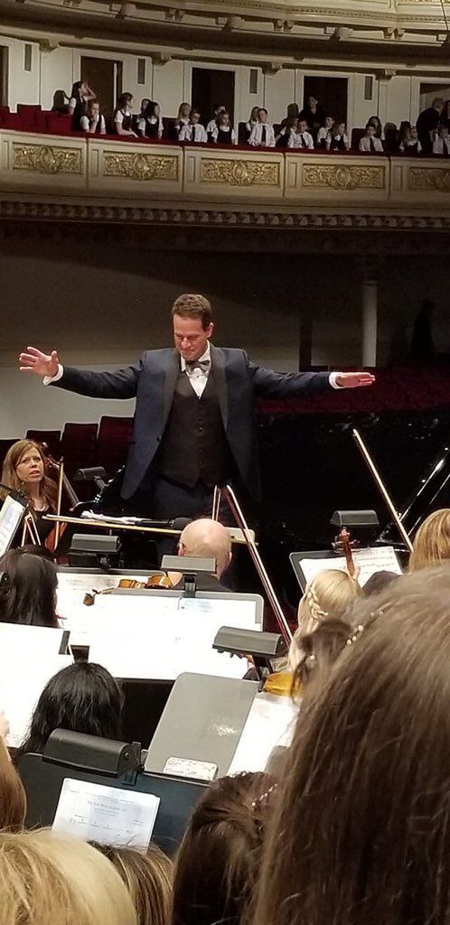 Brett Stewart conducting